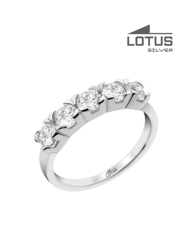 LOTUS SILVER  RING